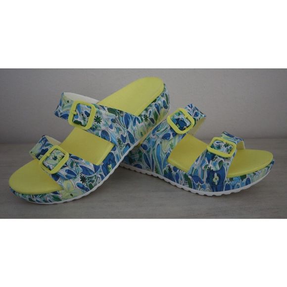Dansko 13079 Women's Sz 41- US 10.5/11 Hippy Floral Kandi Slip-On Sandals $85 - Picture 10 of 14